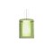 Besa Lighting Pahu 8 Cable Pendant, Trans. Olive/Opal, Satin Nickel Finish, 1x100W Incandescent 1KG-L00607-SN - alternate 1
